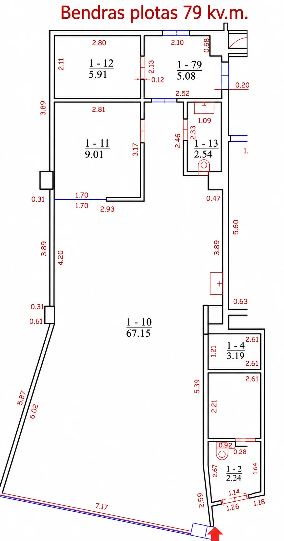 Biurui / Kitos / Prekybos/paslaugų / Sandėliavimo nuoma Vilniuje Fabijoniškėse, Ukmergės g. – nuotrauka 3