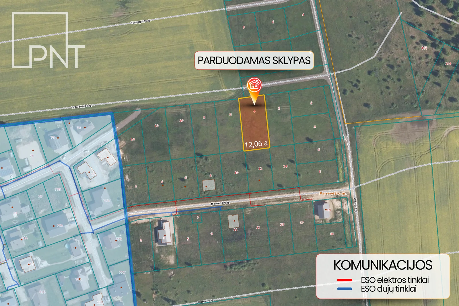 Sklypas Panevėžyje Molainiuose, Graužuojos g. – nuotrauka 6