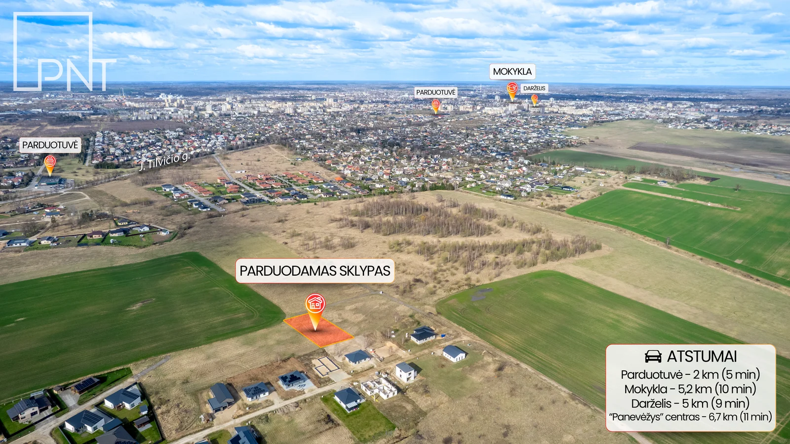 Sklypas Panevėžyje Molainiuose, Graužuojos g. – nuotrauka 4