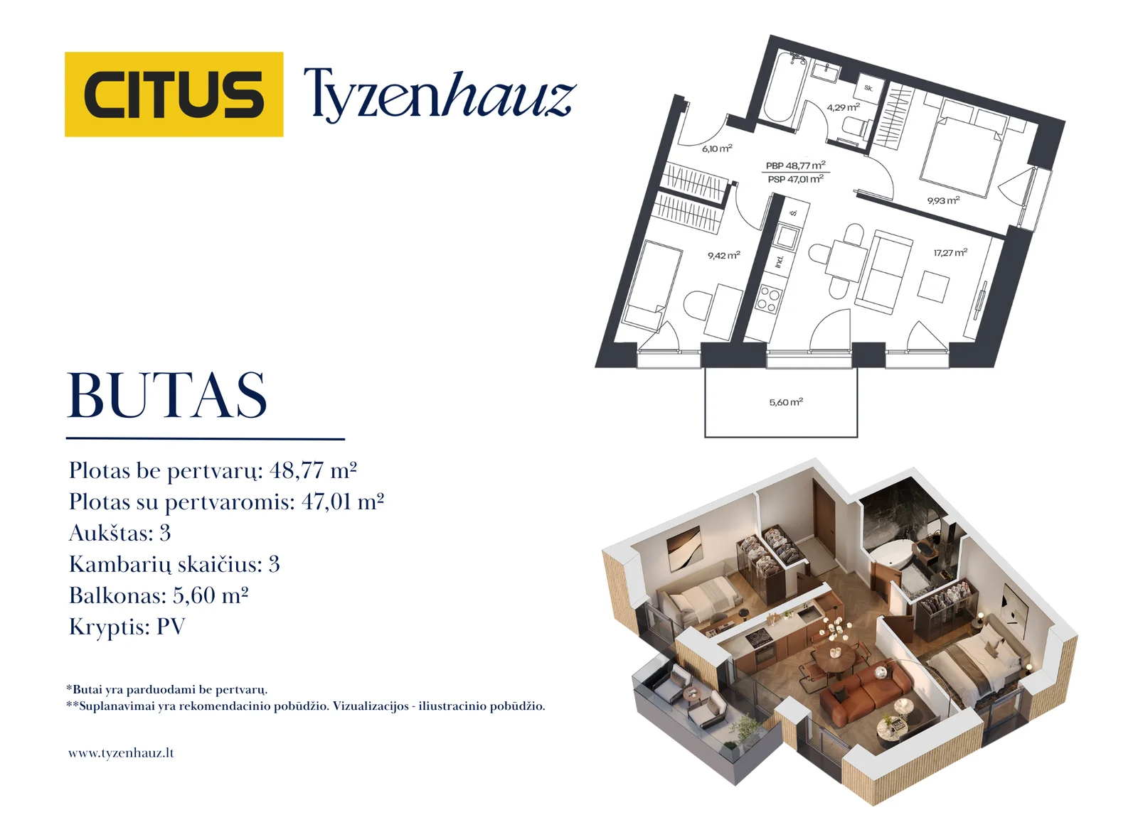 Tyzenhauzų g. 17, Senamiestis, Vilnius, 3 kamb. – nuotrauka 3