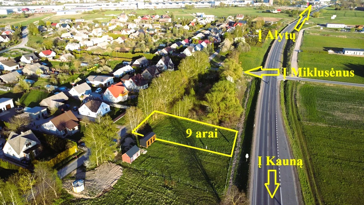 Sklypas Alytaus rajono sav., Miklusėnuose, Alytaus g. – nuotrauka 3