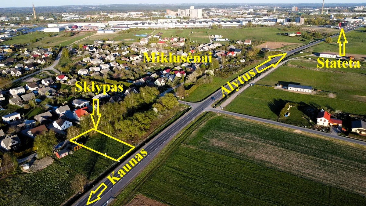 Sklypas Alytaus rajono sav., Miklusėnuose, Alytaus g. – nuotrauka 5