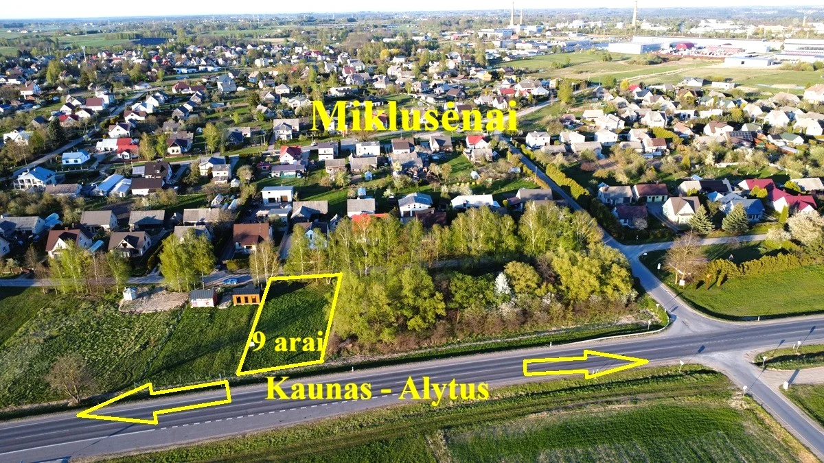 Sklypas Alytaus rajono sav., Miklusėnuose, Alytaus g. – nuotrauka 4