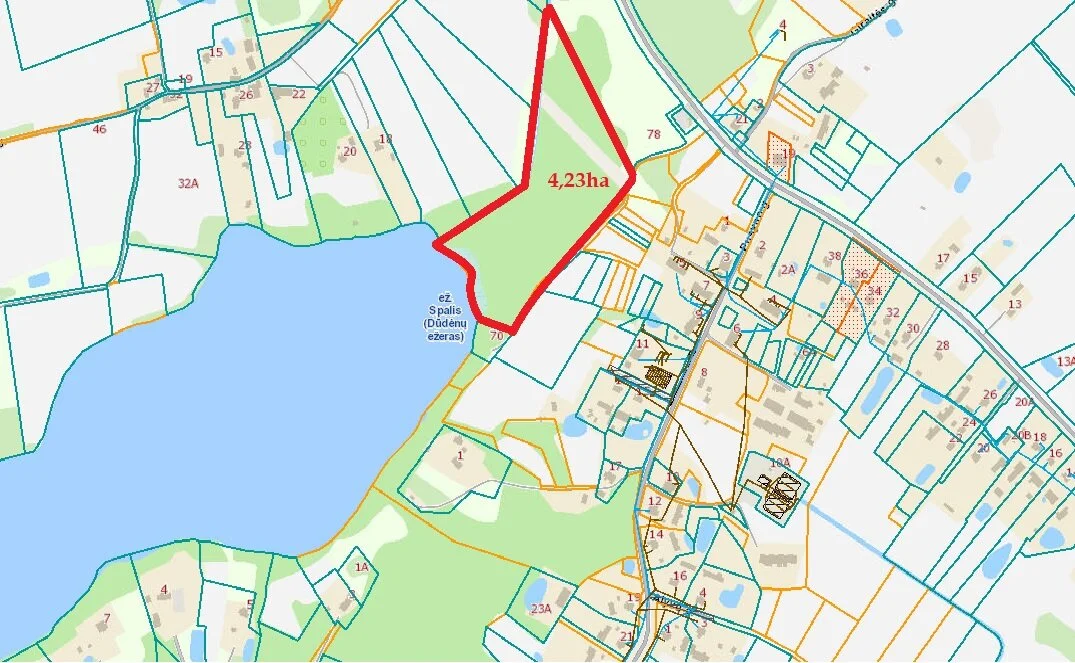 Sklypas Molėtų rajono sav., Bekupėje, Sodų g. – nuotrauka 3