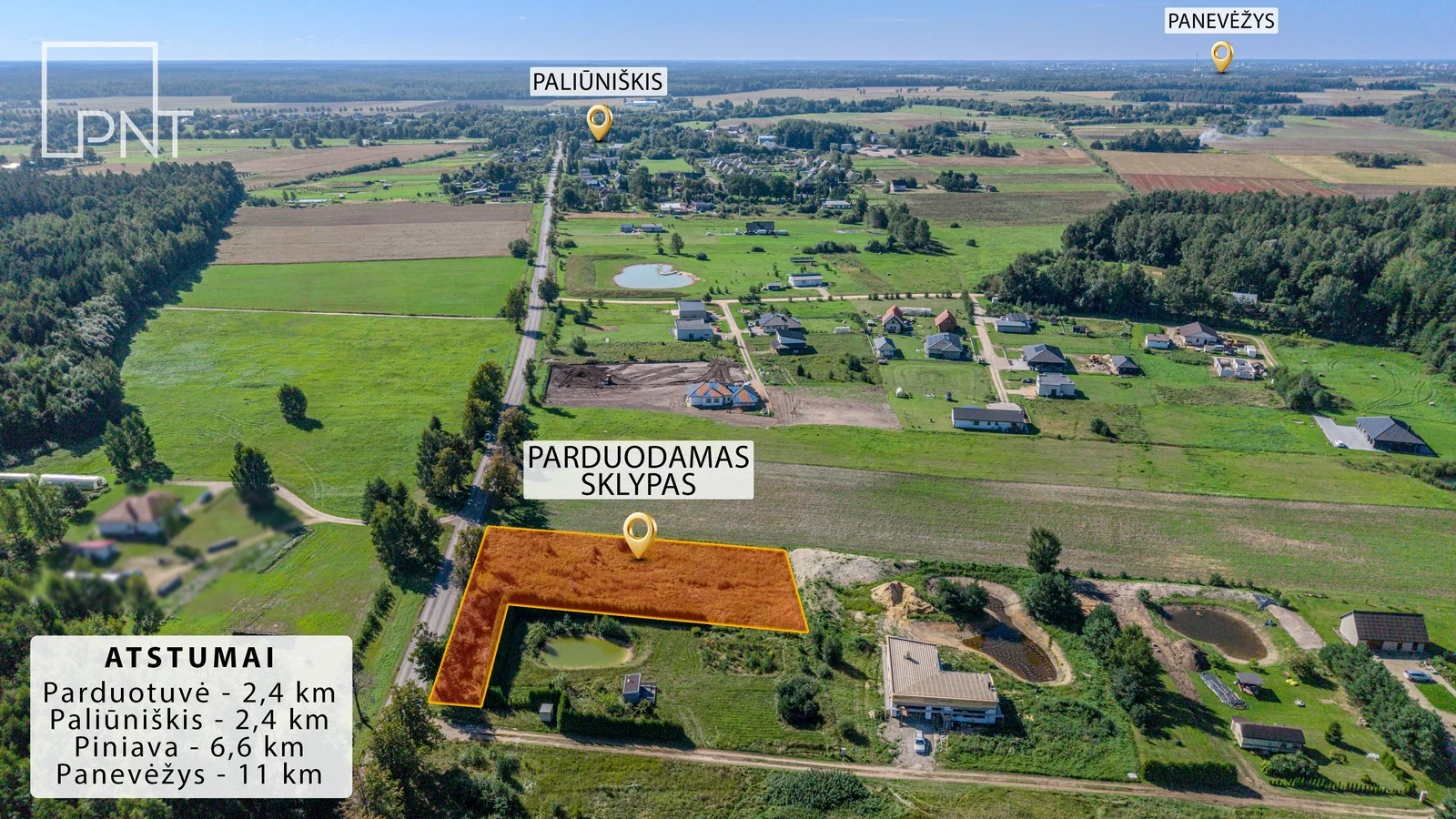 Sklypas Panevėžio rajono sav., Likpetriuose, Vabalninko g. – nuotrauka 3