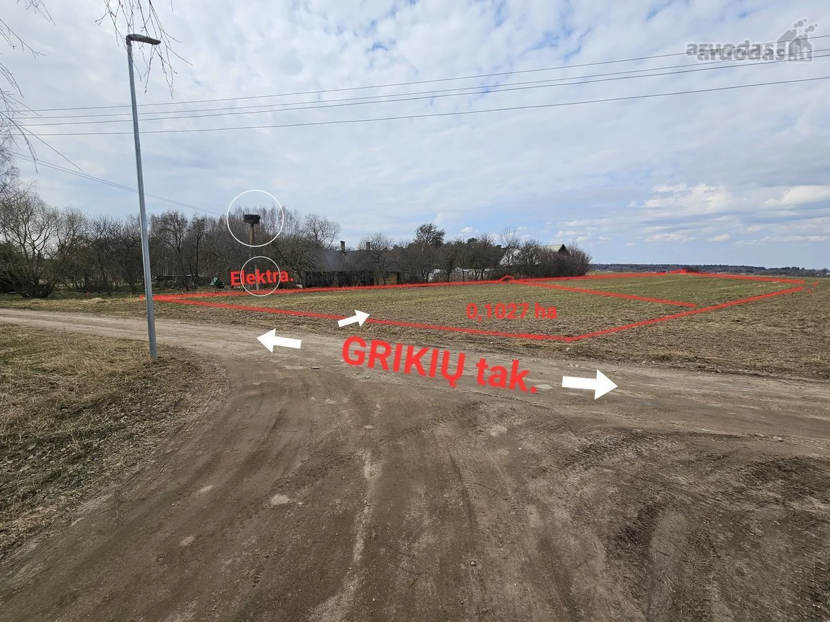 участок Vilniaus rajono sav., Akalotėje, Grikių tak. – изображение 6