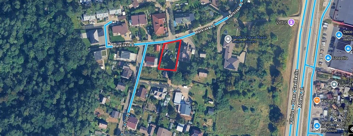 Sklypas Vilniuje Verkiuose, Molėtų pl. – nuotrauka 3