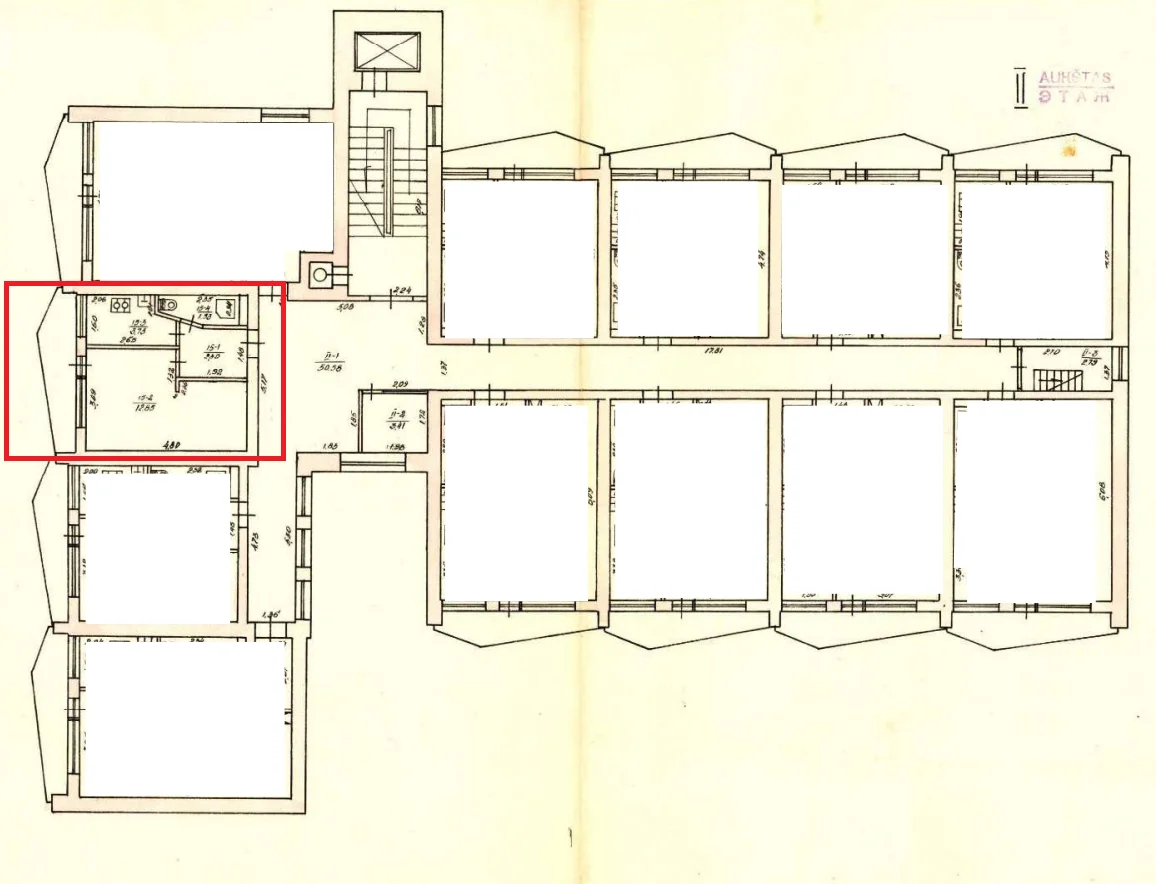 Šaltkalvių g. 20, Naujininkai, Vilnius, 1 kamb. – nuotrauka 3