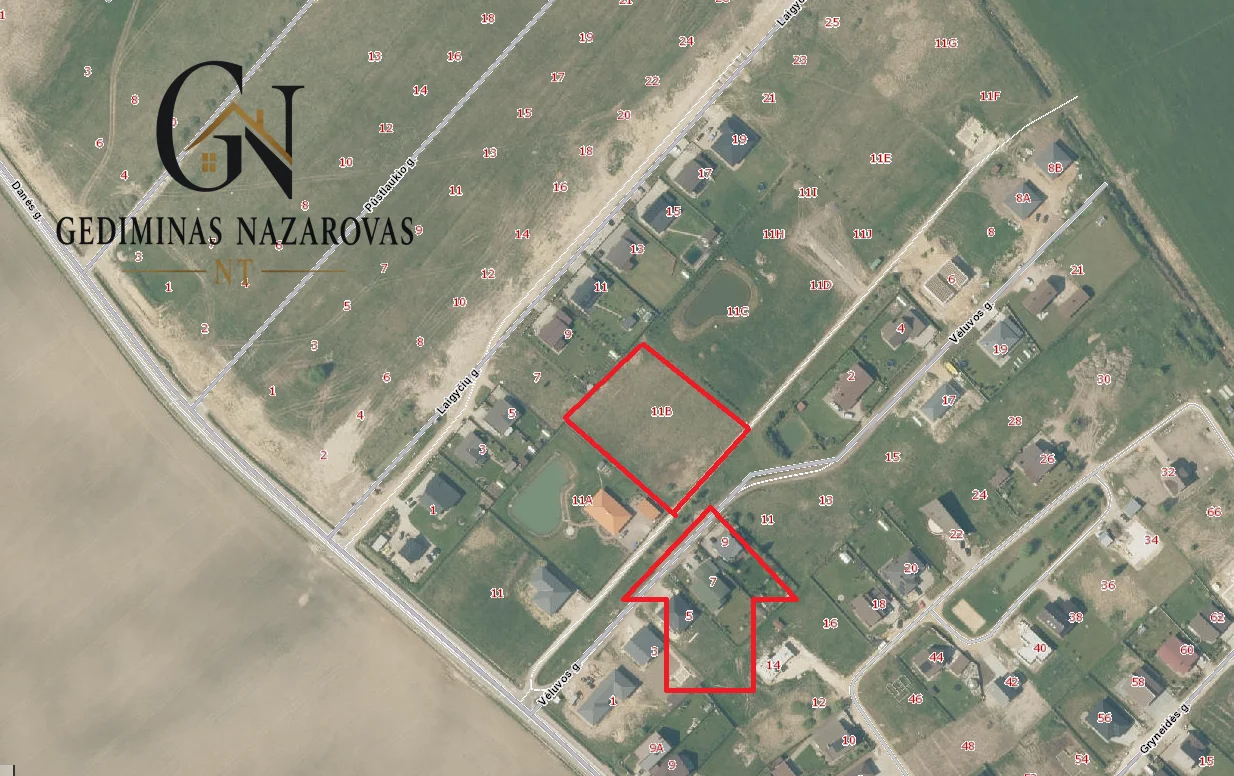 plot Klaipėdos r. sav., Trušeliuose, Danės g. – image 5