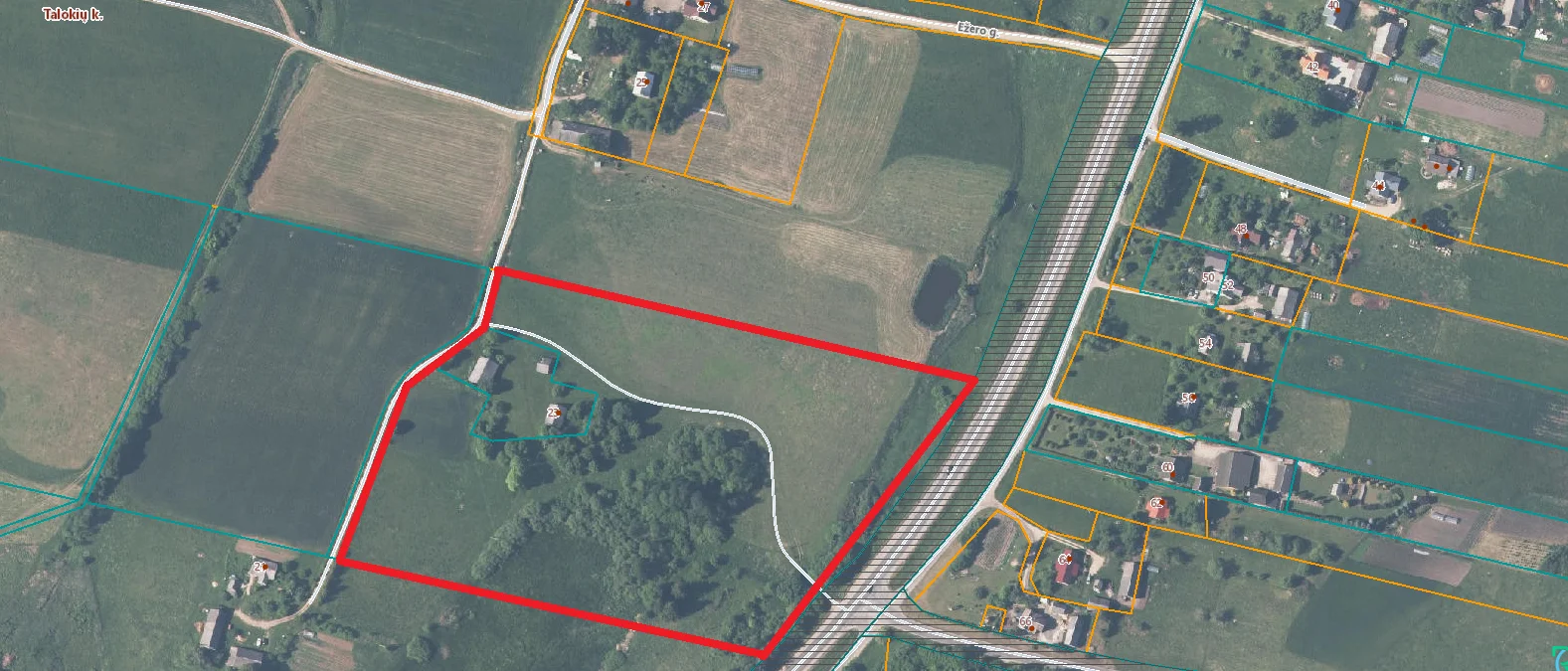 Sklypas Alytaus r. sav., Talokiuose, Ežero g. – nuotrauka 6