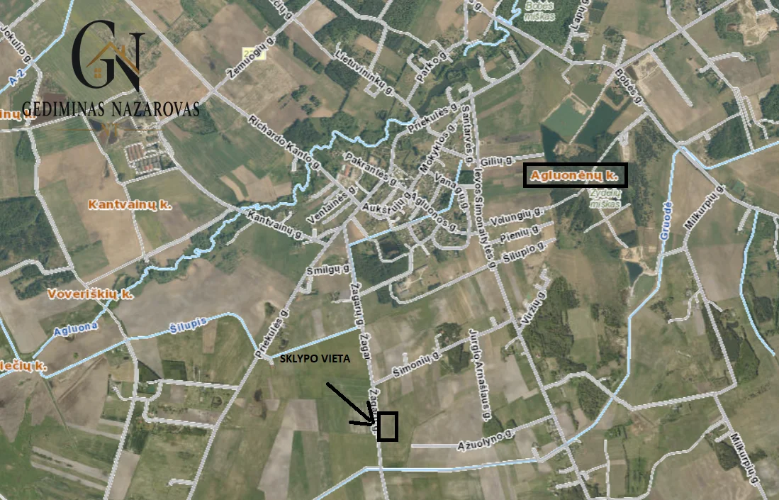 Sklypas Klaipėdos r. sav., Agluonėnuose, Žagarų g. – nuotrauka 1