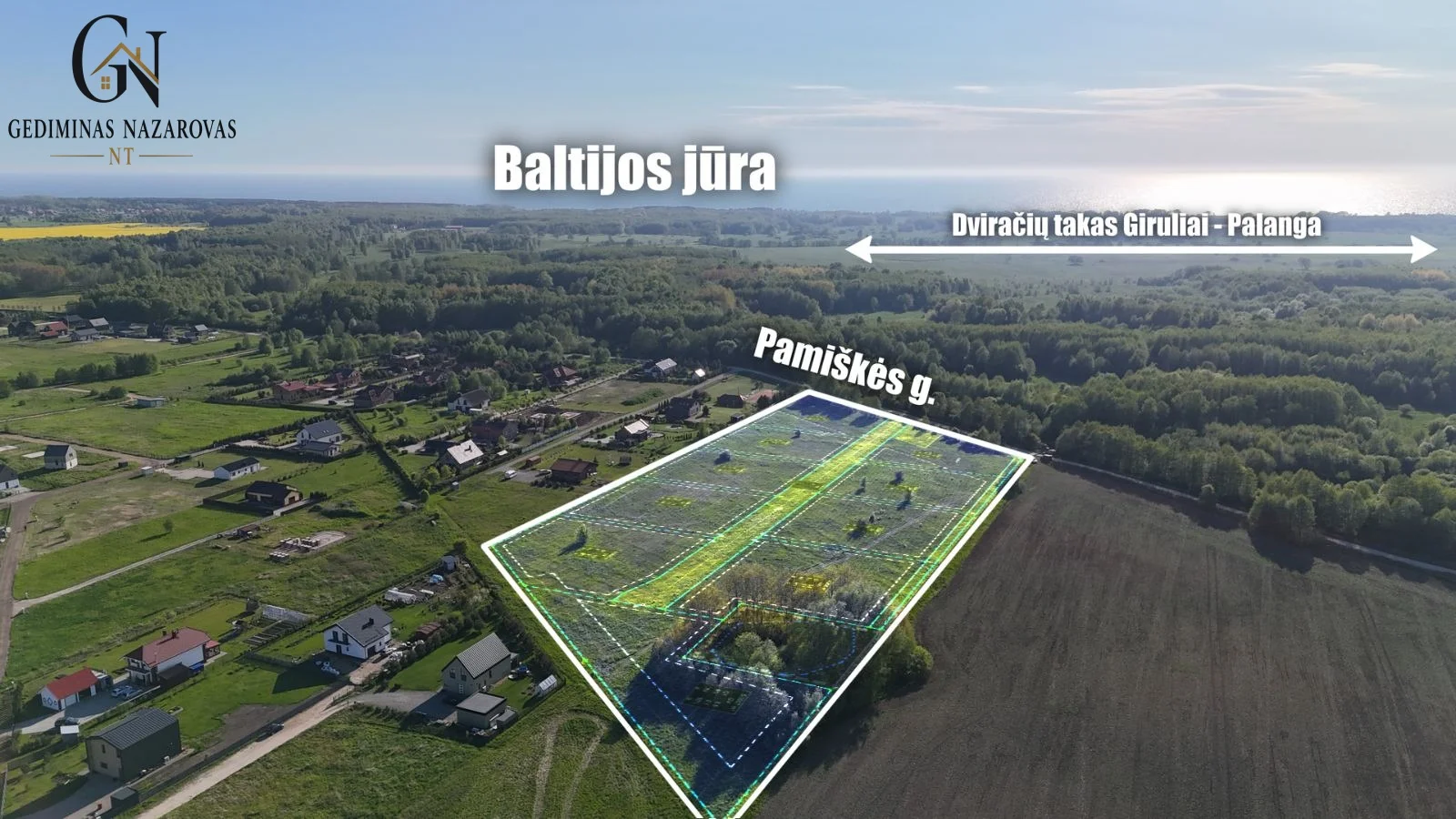 Sklypas Klaipėdos r. sav., Grabiuose, Mirtų g. – nuotrauka 3
