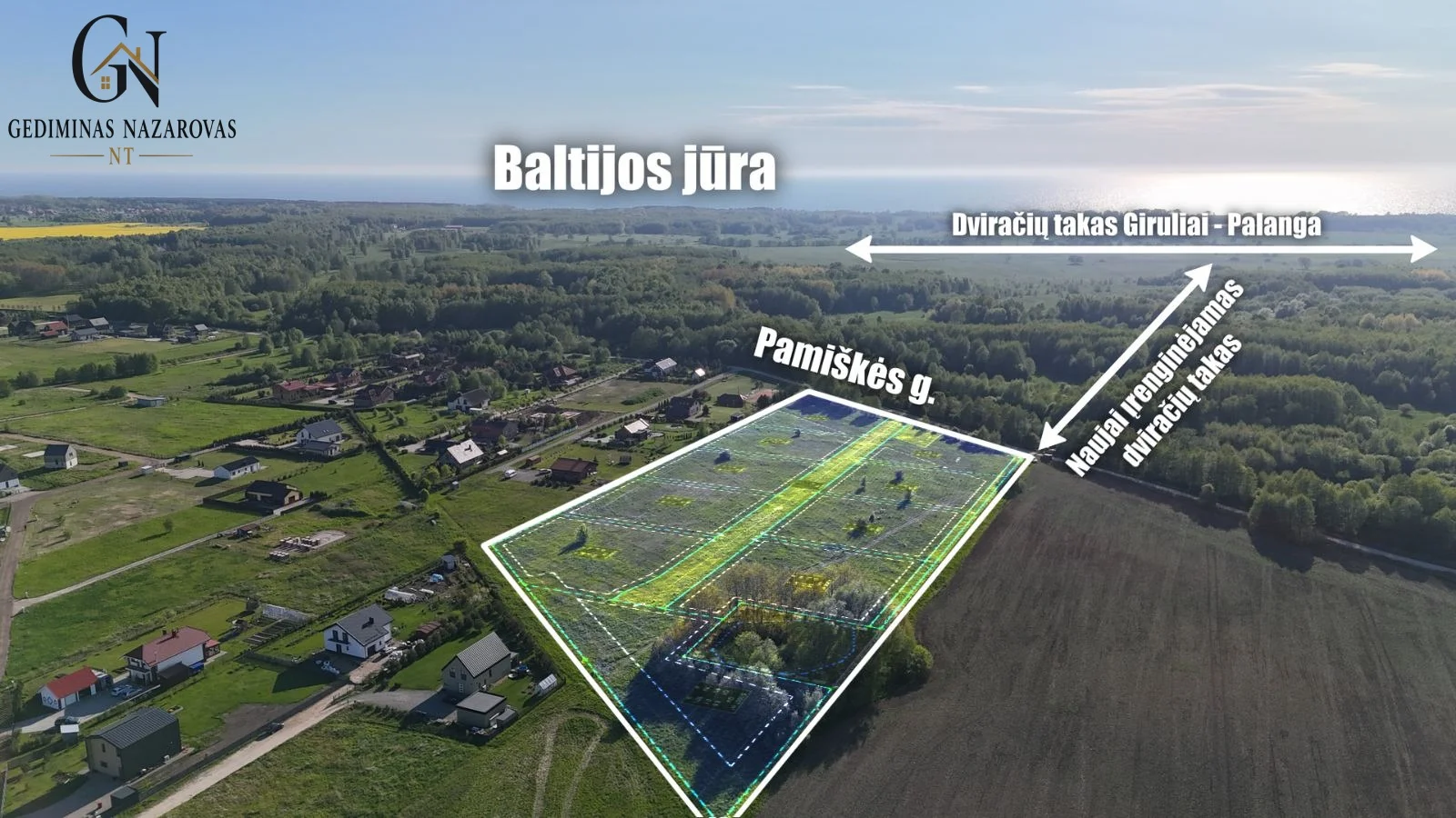 Sklypas Klaipėdos r. sav., Grabiuose, Mirtų g. – nuotrauka 5