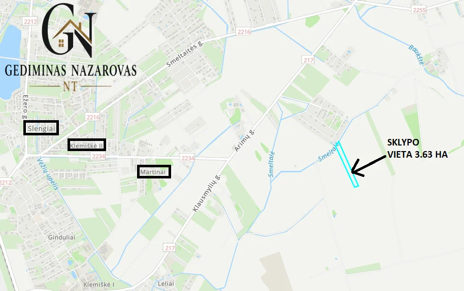 Sklypas Klaipėdos r. sav., Leliuose, Lubenėlių g. – nuotrauka 3