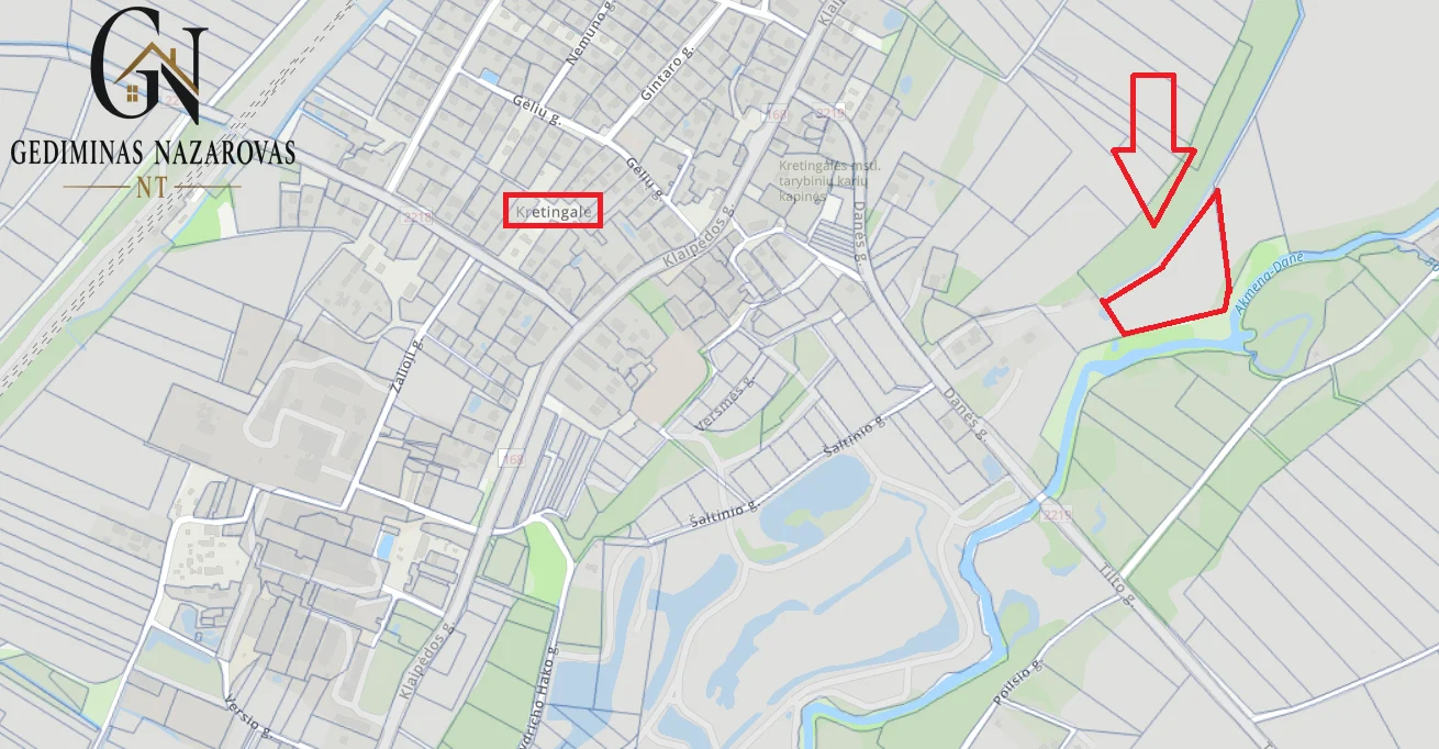 Sklypas Klaipėdos r. sav., Kretingalėje, Danės g. – nuotrauka 3