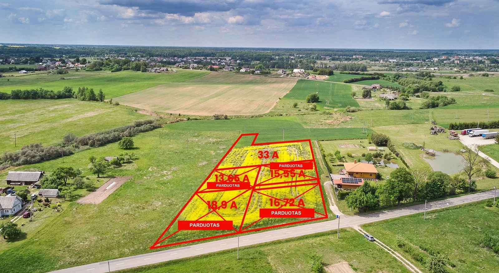 plot Kaišiadorių r. sav., Titnaguose – image 5