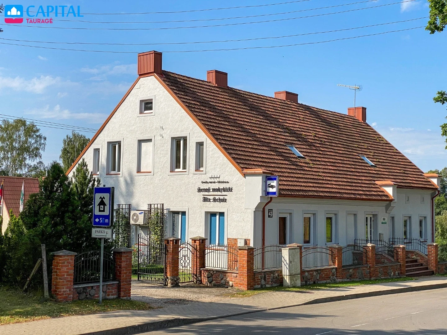 Gyvenamasis namas Jurbarko r. sav., Smalininkuose, Nemuno g. – nuotrauka 3