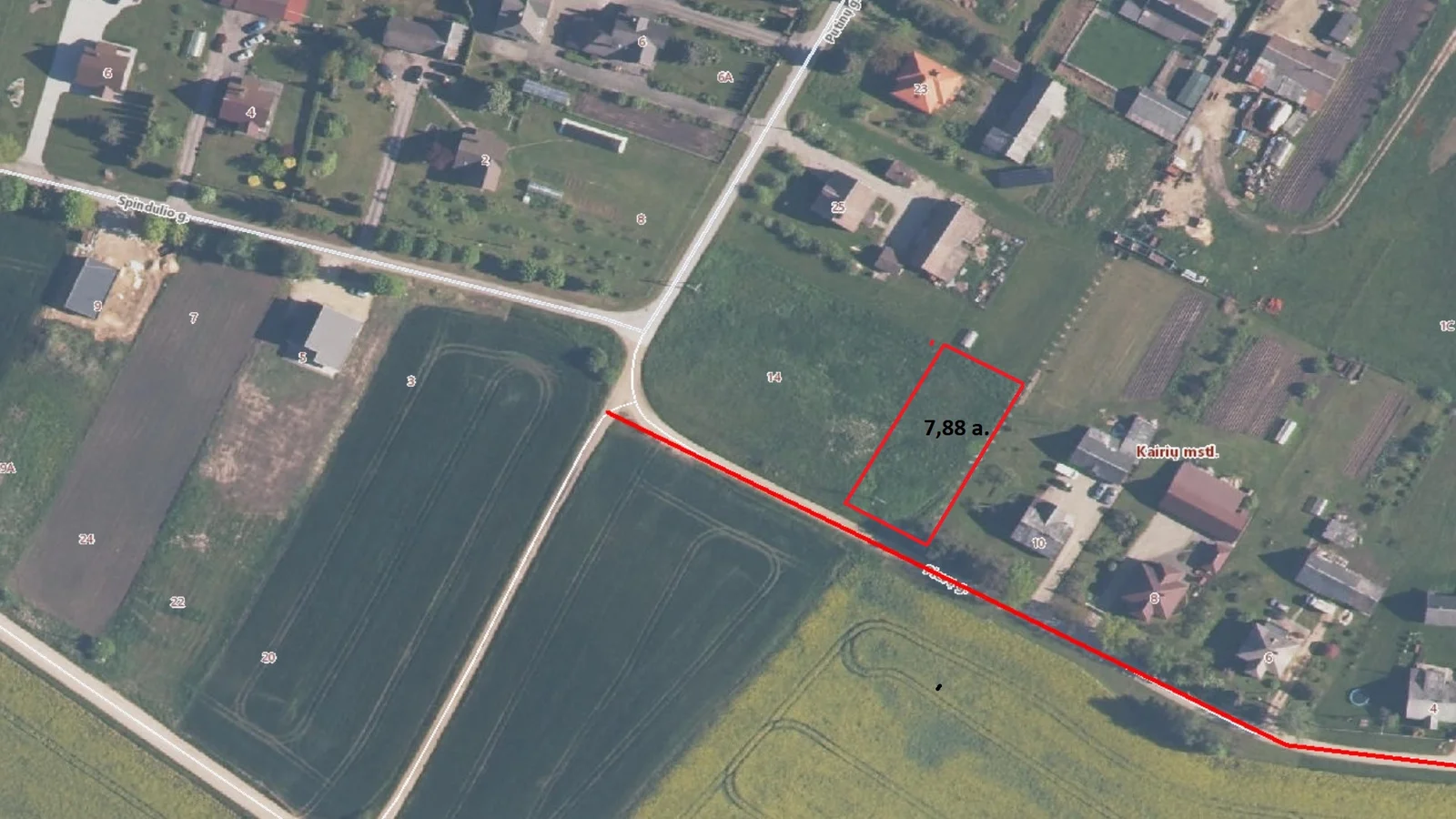 Sklypas Šiaulių r. sav., Kairiuose, Pievų g. – nuotrauka 3