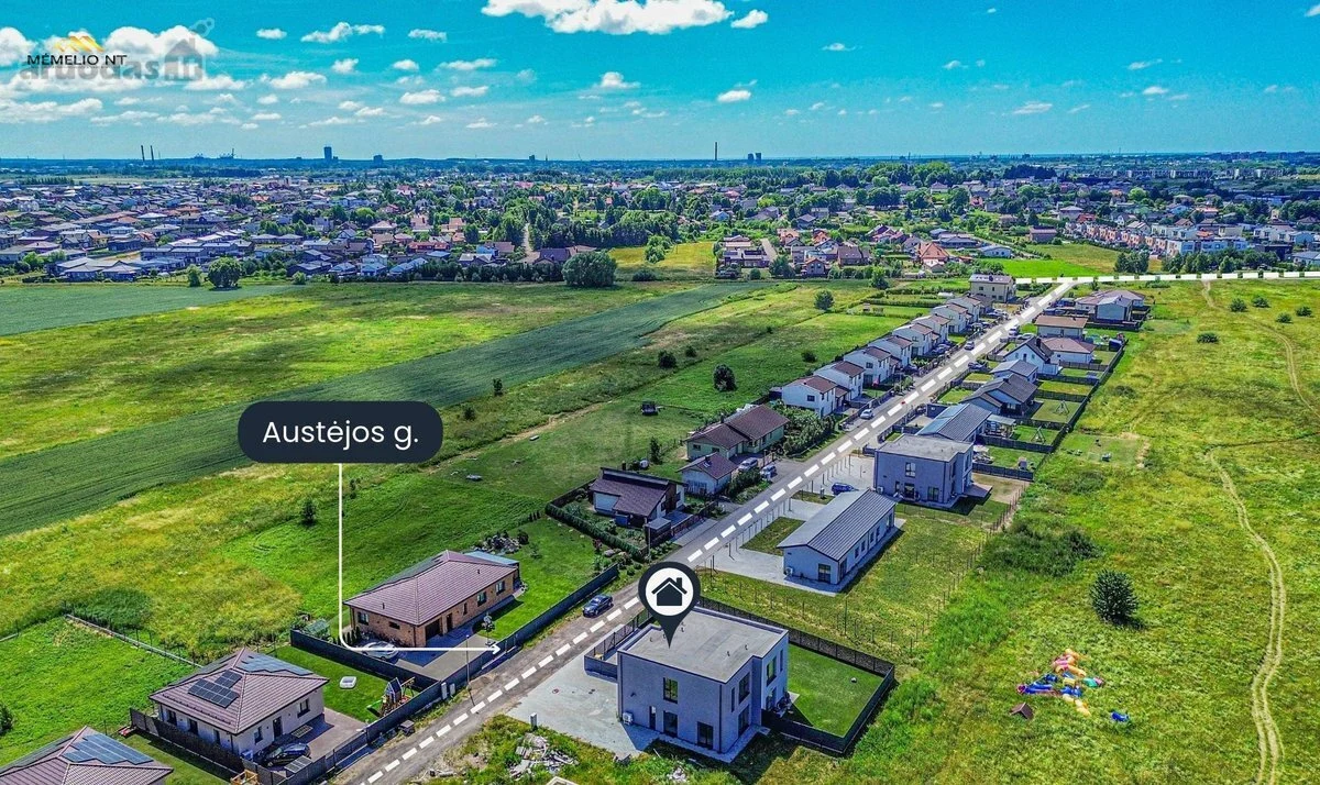 Kotedžas Klaipėdos r. sav., Ginduliuose, Austėjos g. – nuotrauka 3