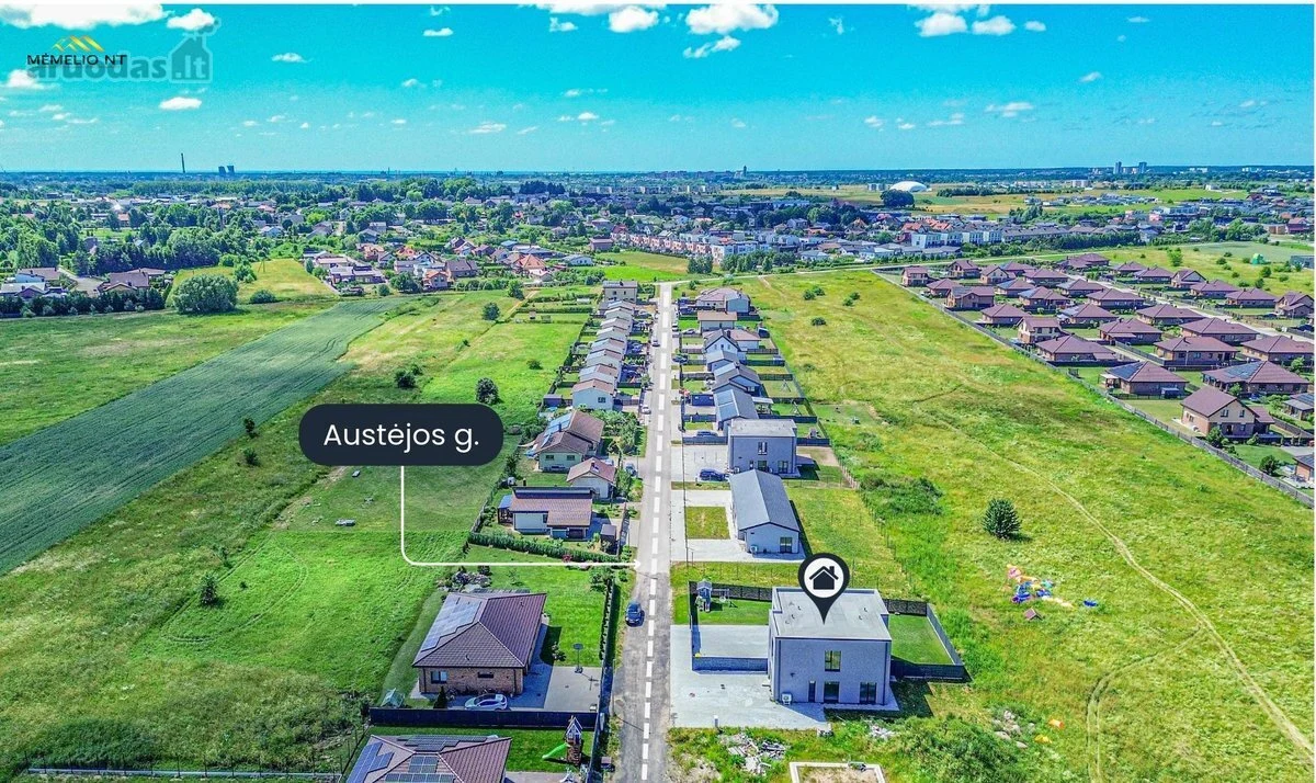 Kotedžas Klaipėdos r. sav., Ginduliuose, Austėjos g. – nuotrauka 4