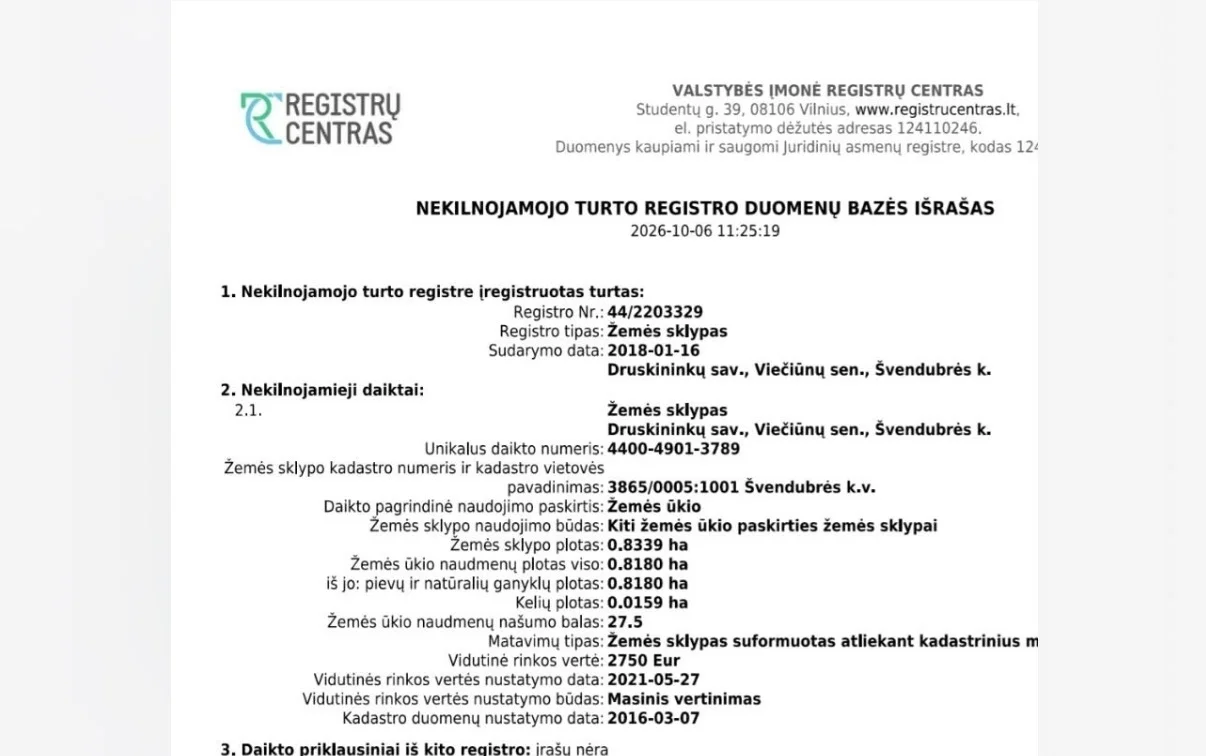 Parduodama Prekybos/paslaugų / Sandėliavimo patalpos Druskininkų sav., Švendubrėje, Švendubrės g. – nuotrauka 3